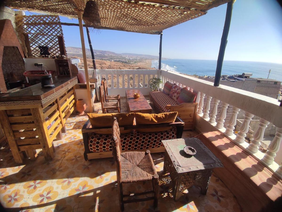 Ferienwohnung Red Carpet Surf House Taghazout Exterior foto
