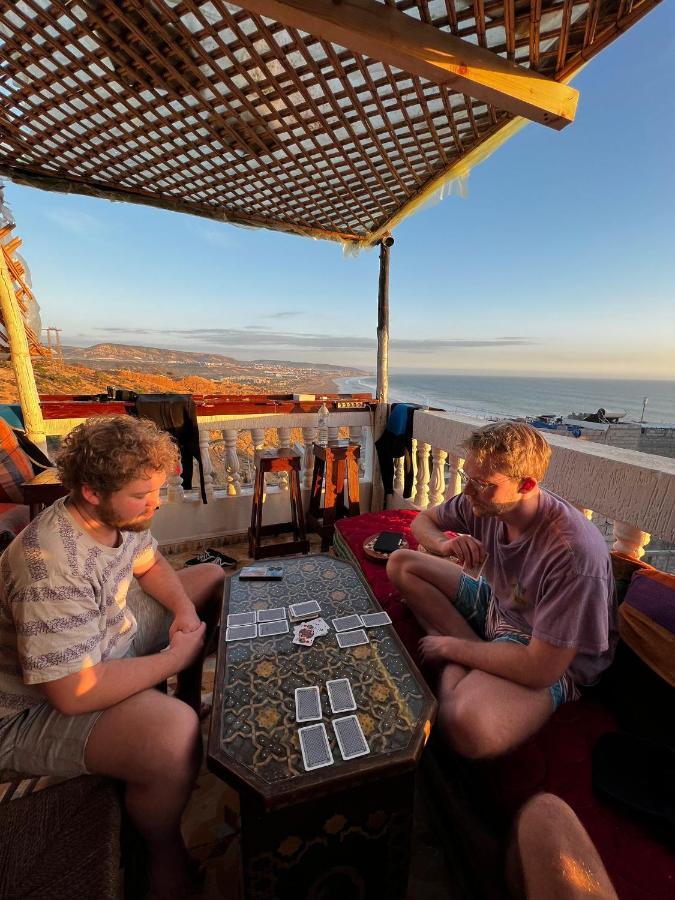 Ferienwohnung Red Carpet Surf House Taghazout Exterior foto