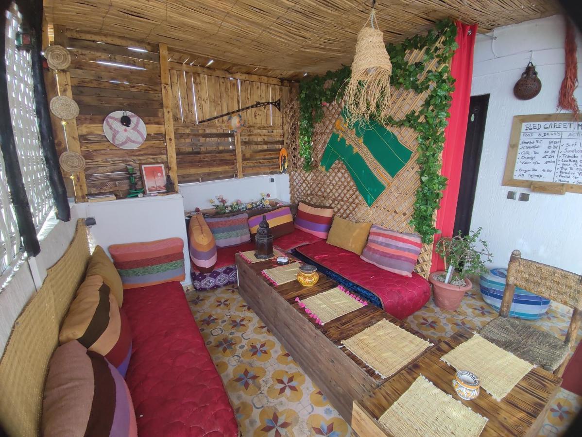 Ferienwohnung Red Carpet Surf House Taghazout Exterior foto